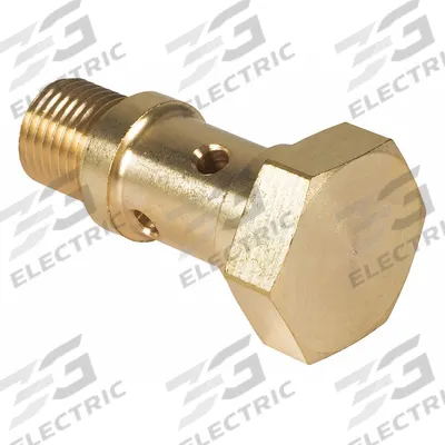 MI-T-M Banjo Bolt: Mfr Part # 23-0286, Brass - Assorted Parts & Accessories
