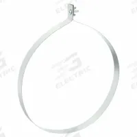 Duct Hanger: 12 in Duct, 260 lb Capacity, Steel, 1 in Wd (MPN GRRDH12GA20). Key specifications — Includes: Wing Nut and Lock Washer; Brand: DUCTMATE; Base Material: Steel; Compatible with Strapping Gauge: 20 ga; For Duct Shape: Round.