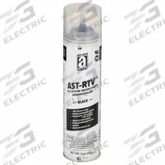 ANTI-SEIZE TECHNOLOGY RTV Gasket Maker: AST-RTV, 8 oz, Pressurized Can, Black (MPN 27088). Key specifications — Color: Black.