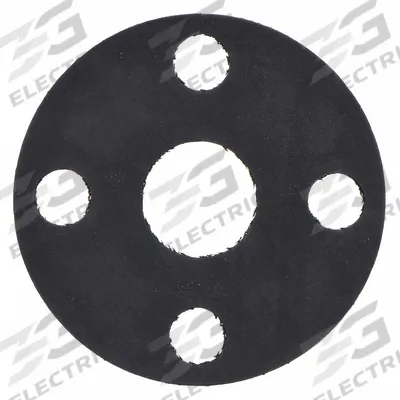 APPROVED VENDOR Full Face Flange Gasket: Class 150, Neoprene, For 1 1/2 in Pipe, 1/8 in Thick - Neoprene Full-Face Gaskets