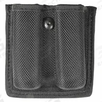 HEROS PRIDE Magazine Pouch: Black, Nylon, Ballistic, 4 in x 3 1/2 in, Open Closure (MPN 1037). Key specifications — attr188437: Black; attr188438: Nylon; attr188431: Magazine Pouch.
