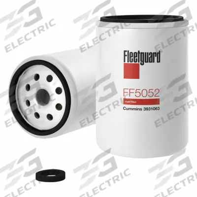 FLEETGUARD Automotive Fuel Filter: 13 5/8 in Overall Lg, 3 11/16 in Outside Dia, Diesel Fuel - Spin-On Fuel Filters