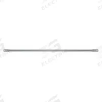 METALTECH Guard Rail: Guardrail, Steel, Guardrail & Toe Board Kits (MPN M-MGR5). Key specifications — Compatible with Grainger Part Number: 38HT75; Color: Silver; Included Components: (1) Guardrail Railing; Material: Steel; Product Type: Guardrail; Series: Saferstack; Brand: METALTECH.