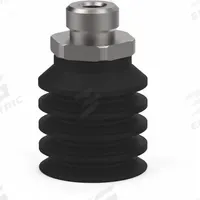 DE-STA-CO Vacuum Pad Assembly: G1/8 in, 20.07 mm Pad Dia, NBR, Black, 8.89 mm Pad Ht, 50A (MPN VC-BM20N-18M). Key specifications — attr1019194: VC-BM20N-18M; attr1019196: DE-STA-CO; attr1019197: 50A.