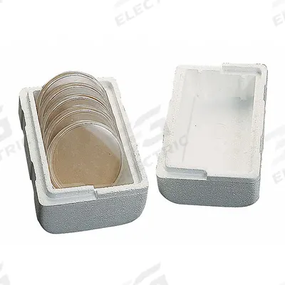THERMOSAFE Petri Dish Mailer: Petri Dish Holds Container, 5 in Outside Ht, 7 1/2 in Outside Lg - Lab Petri Dish Mailers