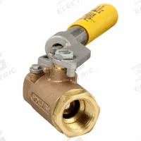 APOLLO Manual Two-Way Ball Valve: 1 in, Bronze, Straight, FNPT x FNPT, 600 psi Max. Pressure (CWP) (MPN 7150501). Key specifications — Brand: APOLLO; Handle: Spring-Return Lever.