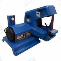BAILEIGH INDUSTRIAL Grinder: For Metal, 115 V, Single-Phase, 1 hp, 2 in Belt Wd, 48 in Belt Lg (MPN BG-248S). Key specifications — attr652810: 115 V; attr652799: Belt Grinder; attr663749: Metal; attr652794: Single-Phase; attr663750: Benchtop; attr652768: BAILEIGH INDUSTRIAL.