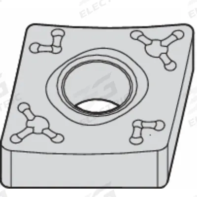 WIDIA Diamond Turning Insert: CNMM54265 - Diamond Indexable Turning Inserts
