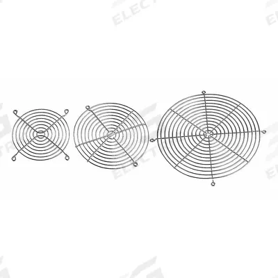 HOFFMAN Fan Finger Guard: Steel - Electrical Enclosure Accessories & Replacement Parts