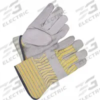 BDG Leather Gloves: Universal, Premium, Work Glove, Cowhide, Wing Thumb, Safety Cuff, Fleece, 1 PR (MPN 30-9-273W). Key specifications — Brand: BDG.