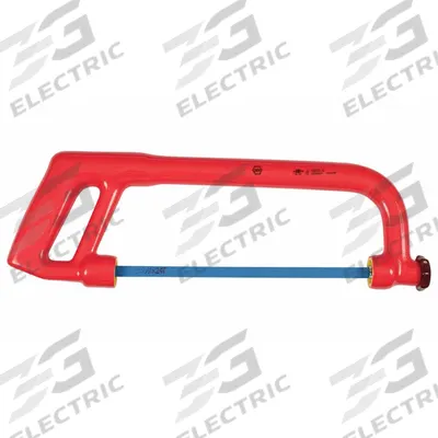 WIHA Insulated Hacksaw: 12 in Blade Lg, Steel, 18 in Overall Lg, 24 - Insulated Hacksaws
