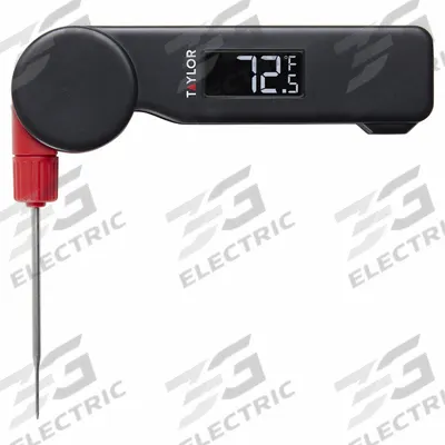 TAYLOR Digital Thermometer: -40°F to 500°F /-40°C to 260°C - NSF-Rated Digital Pocket Thermometers