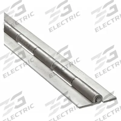 APPROVED VENDOR Piano Hinge: Aluminum, 48 in Leaf Ht - Full Surface-Mount Piano Hinges