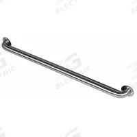 BESTCARE Wall Grab Bar: Stainless Steel, Satin, 250 lb Wt Capacity, 1 1/2 in Base Dia, 1 (MPN WH1109-4). Key specifications — Material: Stainless Steel; Bar Style: Straight.