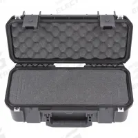 SKB Protective Case: 6 1/2 in x 17 in x 6 1/2 in Inside, Pick and Pluck, Black, Stationary, 5 lb Wt (MPN 3I-1706-6B-C). Key specifications — Closure Type: Latches; Brand: SKB; Carry-On Size: Yes.