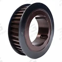 APPROVED VENDOR Timing Belt Pulley: Modified Curvilinear, Bushed, For GT Timing Belt Section (MPN 39-14MX37-3020). Key specifications — Brand: APPROVED VENDOR; Finish: Black Oxide; For Belt Series: Polychain® GT® Carbon™; For Bushing Size: 3020.