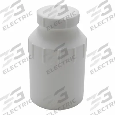 DYNALON Wide Mouth Bottle: PTFE, 1 L, Closure Included, Colorless - PTFE Wide Mouth Round Lab Bottles