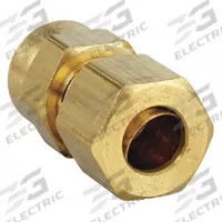 PARKER Compression Fitting Adapter: 3/16 in OD x 1/8 in Pipe Fitting Size, Brass, 10 PK (MPN 66C-3-2). Key specifications — Brand: PARKER.