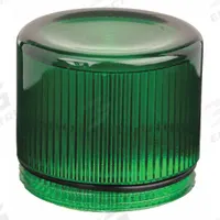 EATON Push Button Cap: 30 mm Panel Size, Illuminated, Non-Metallic, Green (MPN 10250TC22). Key specifications — Manufacturer Part Number: 10250TC22; Compatible Operator Illumination: Illuminated; Compatible with Series: 10250T; Head Attachment Type: Screw-On; Head Material: Plastic; Brand: EATON.