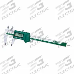 INSIZE Wireless Digital Caliper: 0.005 in to 6 in /0.01 mm to 150 mm, Inch/Metric, Wireless (MPN 1113-150). Key specifications — attr1185476: INSIZE; attr1185435: Depth; attr1185436: Certificate of Inspection with NIST Traceability; attr1185475: Not Rated; attr1185429: +/- 0.0012 in; attr1185430: 0.0005 in/0.01 mm; attr1218557: Built-In; attr1220488: Not Included.