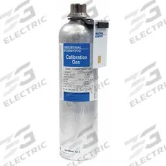 INDUSTRIAL SCIENTIFIC Calibration Gas: Nitrogen, CO2, Calibration Gas, 103 L Cylinder Capacity (MPN 18102913). Key specifications — For Use With: Mfr. No. 02509; Background Gas: Nitrogen; Brand: INDUSTRIAL SCIENTIFIC; Gas Mixture: Carbon Dioxide 2.5%.