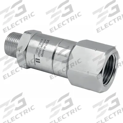 MOSMATIC Rotary Union: Straight, Nickel-Plated C38500 Brass, 1 Passages, 3/8 in Stationary Port - Brass Rotating Joints & Unions