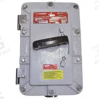 APPLETON ELECTRIC Hazardous Location Safety Switch: Non-Fusible, 100 A, 600 V AC, EDS Series (MPN EDS1036). Key specifications — attr867442: APPLETON ELECTRIC.