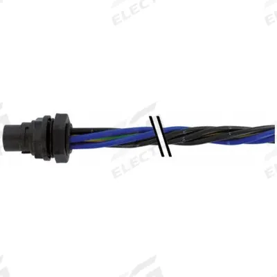 MURRELEKTRONIK Cordset: MQ15 Male – Front Mounting Receptacle, X, 4 Pins - MQ15 Receptacles for Power Applications