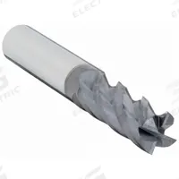 APPROVED VENDOR Square End Mill: Carbide, AlTiCrN Coated, 4 Flute, 7/16" Mill Dia, 1" LOC (MPN 284-000211)