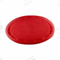 GRAINGER Lid: Snap-On, 12 1/8 in Overall Dia, Red, Plastic, 12 1/8 in Dia. 5/8 in L x 12 1/8 in W (MPN 878HN0). Key specifications — UN Rating Liquids: Not Rated; Brand: GRAINGER; UN Rating Solids: Not Rated; Compatible Grainger Part Number: 878HN5; Material: Plastic; Compatible Manufacturer Model Number: 878HN8.