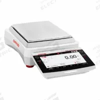 OHAUS Lab Scale: 8,200 g Capacity, 0.01 g Readability, 0.01 g Repeatability, 0.02 g Linearity, Metal (MPN EXP8202). Key specifications — Brand: OHAUS; Display Type: TFT Touchscreen.