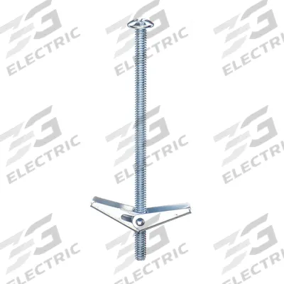 APPROVED VENDOR Toggle Bolt Anchor: 11/16 in Dia, 4 in Overall Lg, 1/4"-20 Thread Size - Standard Toggle Bolts