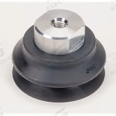 SMC Vacuum Pad Assembly: Bellows, M8x1.25, 50 mm Pad Dia, NBR, Black, 50A, 35.5 mm Pad Ht (MPN ZPT50HBN-B8). Key specifications — attr1019101: ZPT50HBN-B8; attr1019103: SMC; attr1019107: 50A.