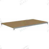 TENNSCO Shelf: 36 in x 30 in, 600 lb Load Capacity, Particleboard, Gray, Shelf (MPN ZAES-3630D). Key specifications — Decking Material: Particleboard; Includes: (4) Beams; Decking Finish: Unfinished; Shelf Configuration: Single Straight; Color: Gray; Frame Material: Steel; Brand: TENNSCO; Frame Finish: Zinc Plated.