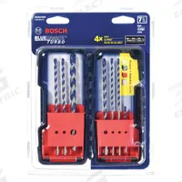 BOSCH Hex Shank Drill Bit Set: 1/4 in_1/8 in_3/8 in_3/16 in_5/32 in Drill Bit Size, 6 in Overall Lg (MPN HCBG700T). Key specifications — attr277146: BOSCH.