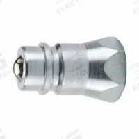 PARKER Nose Piece Assembly Coupling: 3/4 in Coupling Size, Steel, 105.991 lpm Max. Flow Rate, Ball (MPN 4110-5). Key specifications — Body Material: Steel; Valve Type: Ball; Thread Size: 3/4"-14; Brand: PARKER.
