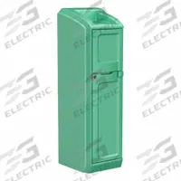 CORTECH Locker with Door: Green, 78 1/2 in Overall Ht, 26 in Overall Wd, 26 in Overall Dp, 3 Shelves (MPN 7300GN). Key specifications — Brand: CORTECH; Furniture Series: Endurance.
