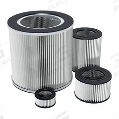 SOLBERG Filter: Polyester, 11.63 in Overall Ht, 6 in Inside Dia, 9 in Outside Dia, 2541. Key specifications — attr59866: 2541; attr59869: SOLBERG; attr59875: CSL-2541-400B.