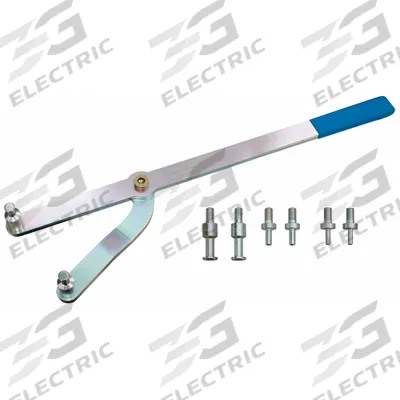 GEDORE Reaction Wrench Set: Wrench Set, 18 1/2 in Lg, 50 mm Wd - Reaction Wrench Sets