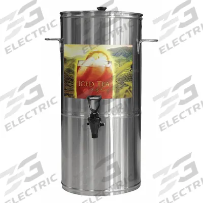 NEWCO COFFEE Beverage Dispenser: 5 gal Capacity, 1 Dispensers, 11 in Overall Dp - Iced Tea Dispensers