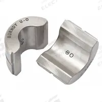 BURNDY Upper and Lower Crimping Die: 6 to 2/0 AWG Aluminum Lug/6 to 2 AWG Copper Lug, 2 Sizes (MPN UO). Key specifications — attr511073: YC-C copper CRIMPIT™ Connectors; attr511072: Copper; attr473934: BURNDY; attr511069: Green; attr542116: 6 to 2/0 AWG Aluminum Lug; attr511067: Y35.