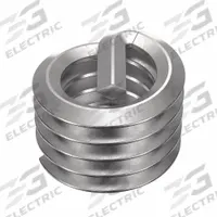 HELI-COIL Helical Insert: Tanged Tang Style, Screw-Locking, 5/16"-18 Thread Size, 100 PK (MPN A3585-5CNW312). Key specifications — Material Grade/Class: 18-8; Thread Direction: Right Hand; STI Tap Size: 5/16"-18; Compatible Material: Metal; System of Measurement: Inch; Brand: HELI-COIL; Tensile Strength: 200,000 to 250,000 psi; Thread Type: Coarse.