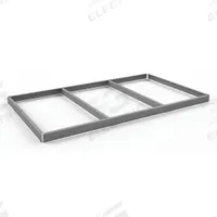 TENNSCO Shelf: 72 in x 42 in, 1,750 lb Load Capacity, Gray, Shelf (MPN ZLES-7242). Key specifications — Includes: (4) Beams; Shelf Configuration: Single Straight; Color: Gray; Frame Material: Steel; Brand: TENNSCO; Frame Finish: Zinc Plated; Product Type: Shelf.