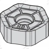 WIDIA Hexagon Milling Insert: HNGJ535ANSNHD, HNGJ0905ANSNHD (MPN 3563900)
