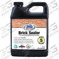 RAINGUARD Sealer: Sealer, Exterior/Interior, Water, 1 qt Container Size, Clear, Brick Sealer (MPN SP-3003). Key specifications — Brand: RAINGUARD; Use Location: Exterior; Sub-Brand: Brick Sealer; Color: Clear; Resin Type: Siloxane.