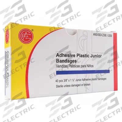 APPROVED VENDOR Adhesive Bandage: Strip Bandages, 3/8 in Wd, 1 1/2 in Lg