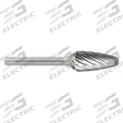 SGS PRO Carbide Bur: Ball-Nosed Tree, SF-3, Inox Cut, 3/8" x 3/4" Head - Inox-Cut Ball-Nosed Tree Burs