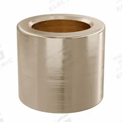 Sleeve Bearing: Bronze, SAE 841, 6 mm Bore, 9 mm OD, 8 mm Lg, 49,938 lb/sq in-fpm Max PV, 10 PK (MPN AAM0609-08B). Key specifications — System of Measurement: Metric; Material Grade: SAE 841; Brand: OILITE.
