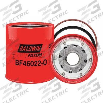 BALDWIN FILTERS Fuel Filter: Spin-On, 3 11/16 in Outside Dia, 1"-14 Thread Size, Cellulose - Spin-On Fuel Filters