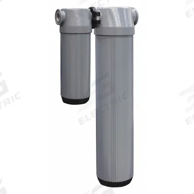 SPEEDAIRE Desiccant Air Dryer: 2-Stage, ISO Class 2, 1/2 in NPT, 25 cfm - Multi-Stage Refillable Desiccant Compressed Air Dryers